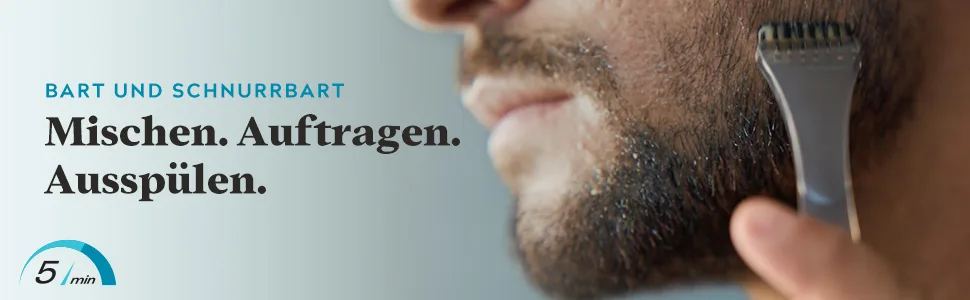 Just for Men Moustache and Beard Medium Brown Colour Eliminates Grey for a Thicker and Fuller Look M35 M35 - medium brown - product information 2