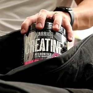 Warrior Creatine Monohydrate Powder 300g 90 Servings Micronised for Easy Mixing for Recovery & Performance Savage Strawberry - product information 4