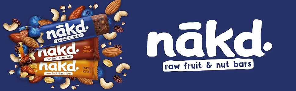 Nakd Double Chocolish Big Bite Fruit & Nut Bars Vegan Chocolate Alternative Gluten Free 50g x 16 bars - nakd