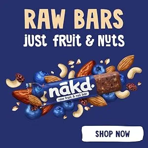 Nakd Double Chocolish Big Bite Fruit & Nut Bars Vegan Chocolate Alternative Gluten Free 50g x 16 bars - nakd