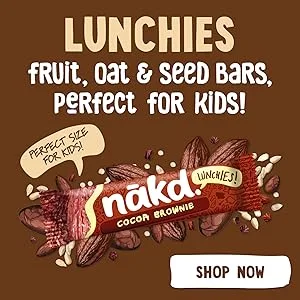 Nakd Double Chocolish Big Bite Fruit & Nut Bars Vegan Chocolate Alternative Gluten Free 50g x 16 bars - nakd