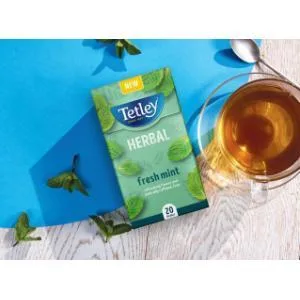 Tetley Fresh Mint Box of 20 Teabags Mint 20 Count (Pack of 1) - product information 2