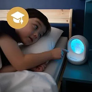 Tommee Tippee Sleep Trainer Clock Timekeeper Connected Sleep Aid From the Creators of the Groclock App-Enabled Alarm Clock and Nightlight for Children single - Trainer Clock