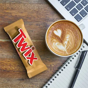 M&M's Snickers & More Mixed Chocolate Bar Variety Bulk Box Chocolate Gift 30 Bars 1.4kg Variety Box - Twix