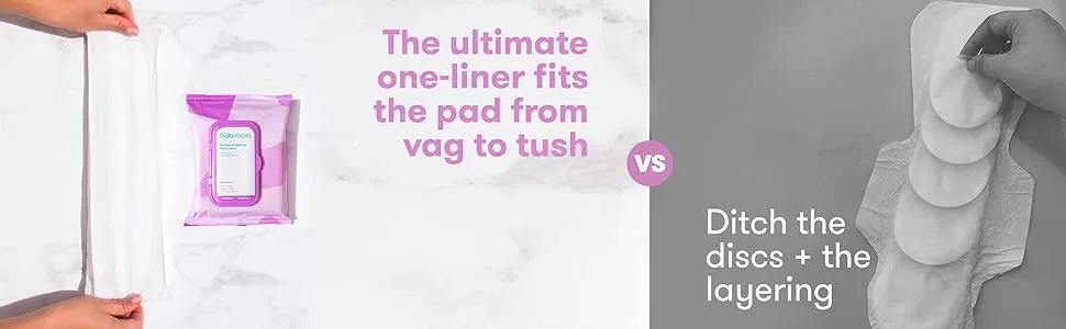 Frida Mom Witch Hazel Perineal Cooling Pad Liners Single - Cooling Pad Liners