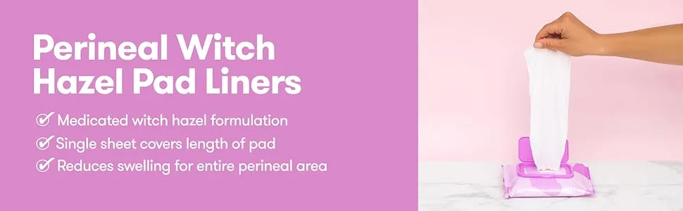 Frida Mom Witch Hazel Perineal Cooling Pad Liners Single - Witch Hazel Pad Liner