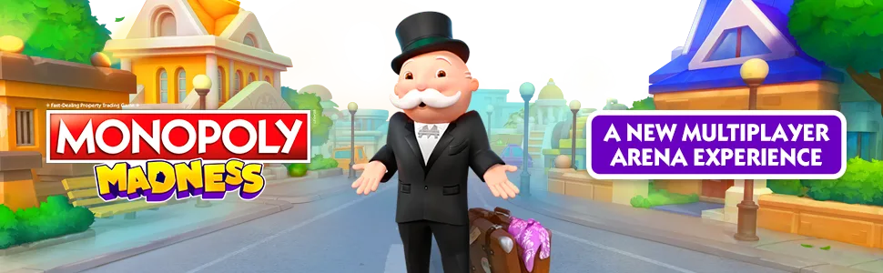 Monopoly Madness (Nintendo Switch) (Code in Box) - monopoly