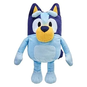 Bluey Large 30cm Talking Sounds Plush: Official Collectable Character Cuddly Jumbo Soft Toy - Bluey