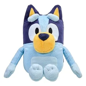 Bluey Large 30cm Talking Sounds Plush: Official Collectable Character Cuddly Jumbo Soft Toy - Bluey