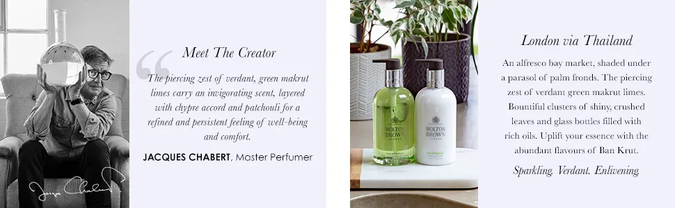 Molton Brown Lime and Patchouli Fine Liquid Hand Wash 300 ml New Version - product information 3