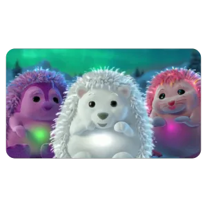 Curlimals Pip Penguin Arctic Glow Interactive Soft Toy Cute Plush Laughing Light-Up Tummy Age 3-6 - Arctics