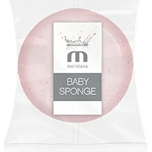 Meridiana Circular Soft Baby Sponge. Colour Received Varies - baby sponge