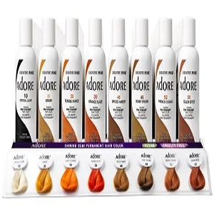 Adore Shining Semi Permanent Hair Colour 39 Orange Blaze 39 Orange Blaze 118 ml (Pack of 1) - product information 1