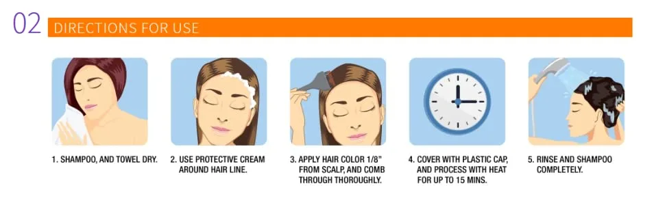 Adore Shining Semi Permanent Hair Colour 39 Orange Blaze 39 Orange Blaze 118 ml (Pack of 1) - product information 2
