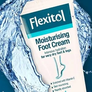Flexitol Platinum Express Heel Balm 50g Intense Rapid Repair and Moisturisation for Cracked Heels and Dry Feet - Flexitol Moisturising Foot Cream