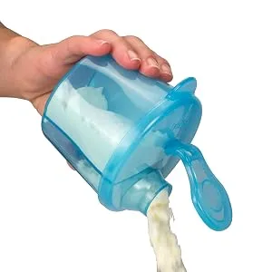 Dr. Brown's Milk Powder Dispenser - Blue - blue powder dispenser