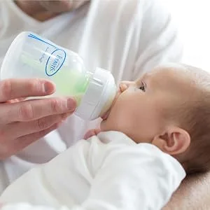 Dr. Brown's Milk Powder Dispenser - Blue - bottle powder