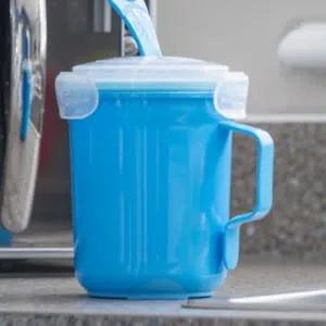 Addis Clip & Go Soup Mug - Cherry red - soup container microwave