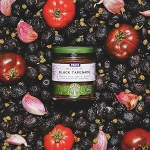 Belazu Green Olive Tapenade 160 g - black tapenade