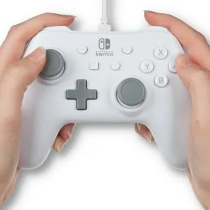 PowerA Wired Controller for Nintendo Switch - White - Nintendo Switch controller