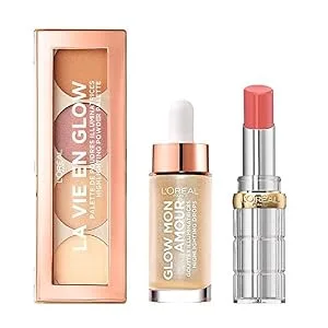 L'Oreal Paris Glow Mon Amour Highlighting Drops Bellini 02 Loving Peach 15 ml (Pack of 1) Drops Bellini - life