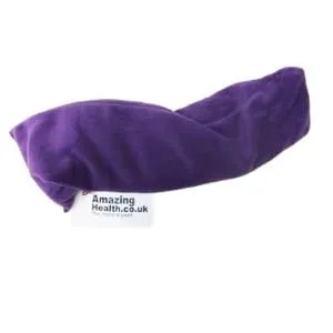 Luxury Violet Wheat Bag - UK filled wheat and lavender Single - product information 1