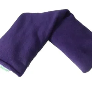 Luxury Violet Wheat Bag - UK filled wheat and lavender Single - product information 2