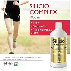 Nutricosmetics - Natysal Silicio Complex Con Glucosamina 1 Litro - Silicon Complex 1000 ml. Natysal. Joint Health