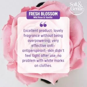 Soft & Gentle Fresh Blossom Anti-Perspirant Roll On Deodorant 50ml Fresh Blossom 50.00 ml (Pack of 1) 1 - Fresh Blossom Review