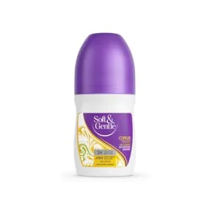 Soft & Gentle Citrus Twist Anti-Perspirant Roll On Deodorant 50ml Citrus Twist 50.00 ml (Pack of 1) 1 - Citrus Twist 50ml Roll on