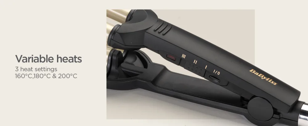 BaByliss Wave Envy Waver Single - 3 heats