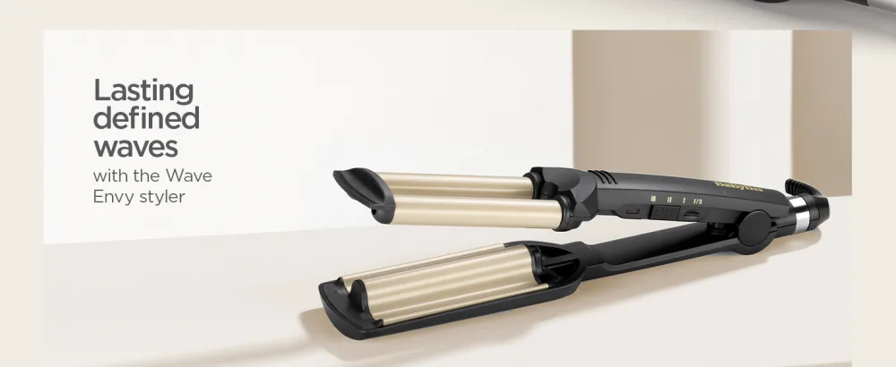 BaByliss Wave Envy Waver Single - lasting defined waves
