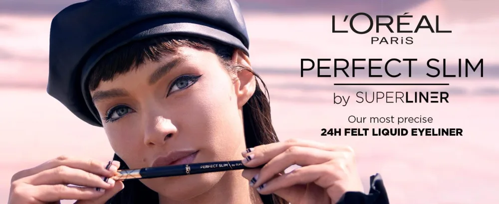 L'Oreal Paris Perfect Slim Liquid Eyeliner Superliner Smudge-Proof Water-Resistant Intense Matte Colour Brown Black - product information 1