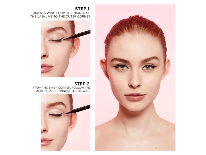 L'Oreal Paris Perfect Slim Liquid Eyeliner Superliner Smudge-Proof Water-Resistant Intense Matte Colour Brown Black - product information 3