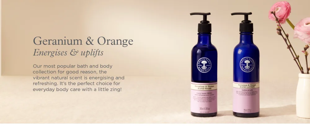 Neal's Yard Remedies Geranium and Orange Hand Cream | Deeply Nourishing Keep Hands Soft | 50ml 50 ml (Pack of 1) - product information 4