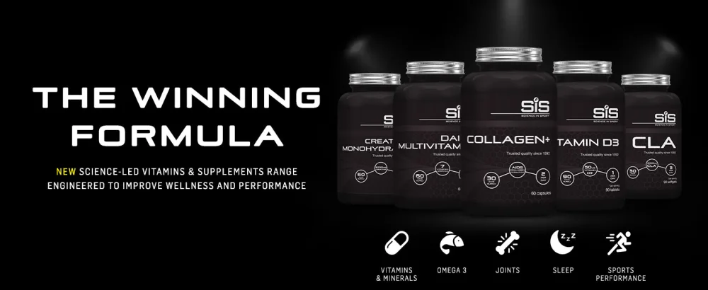 Science In Sport Beta Alanine Tablets Pre-workout Supplement with Naturally Occuring Amino Acid Supports Athletic Performance 90 Tablets (45 Day Supply) - The Winning Formula