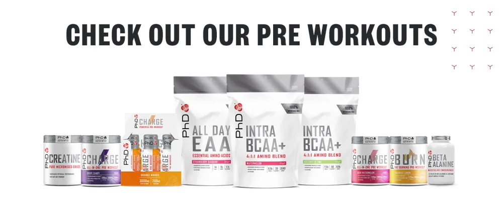 PhD Burn-Pre-Workout Powder with weightloss aids Caffeine & L-Carnitine Sour Apple Flavour 20 Servings (200g) - product information 4