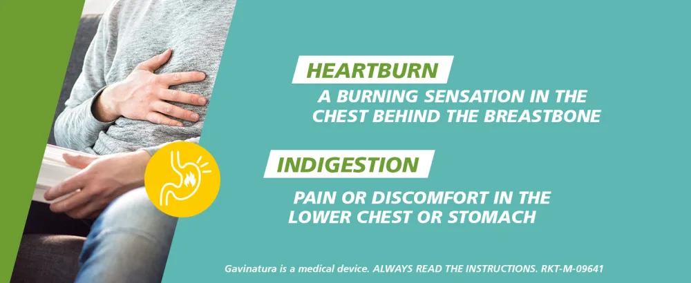 GaviNatura 100% Natural 14 Tablets Heartburn and Indigestion Relief Works in Minutes Suitable for Pregnancy - Gavinatura