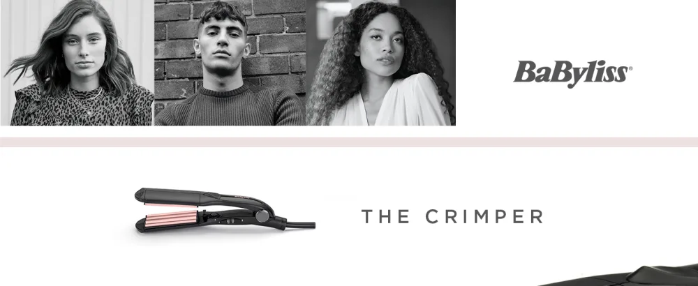 BaByliss The Crimper Black Gold - babyliss the crimper