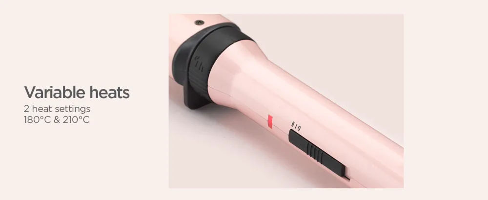 BaByliss Curl & Wave Trio Styler Multi-styler Hair waver Beachy waves Loose waves pink 3 in 1 curling wand Single - heats
