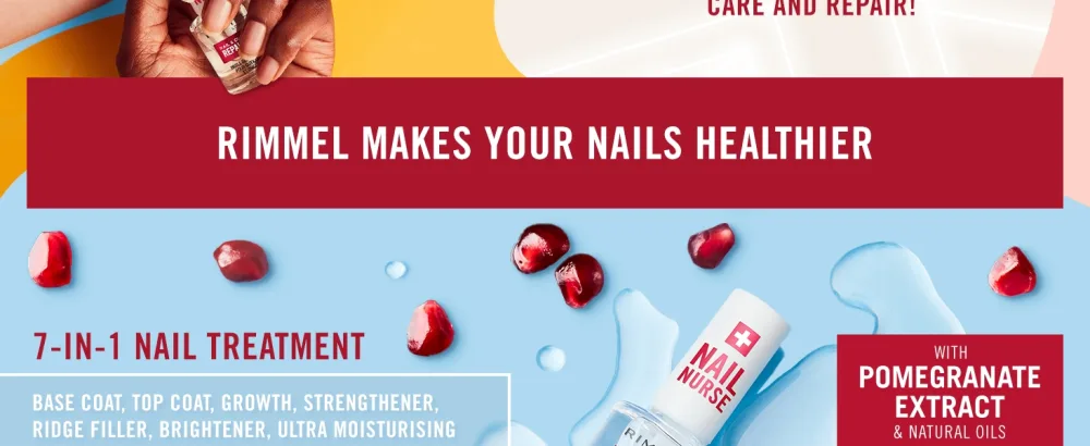 Rimmel London Nail Care 7 in 1 Multi Benefit Base & Top Coat Multi Benefit 7 in 1Multi Benefit 7-in-1 - Rimmel