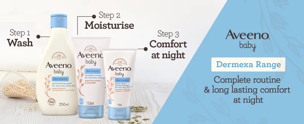 Aveeno Baby Dermexa Moisturising Wash 250 ml Unscented 250 ml (Pack of 1) - product information 6