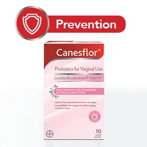 Canesten Thrush Combi Pessary & External Cream for Thrush Treatment | Clotrimazole | Two-Step Complete Relief Thrush Treatment - product information 15