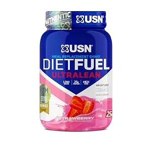 USN Diet Fuel UltraLean chocolate 1kg - strawberry