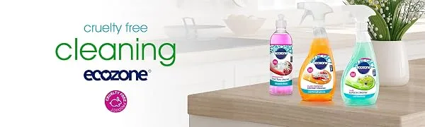 Ecozone Anti Bacterial Multi Surface cleaner. - Cleaning