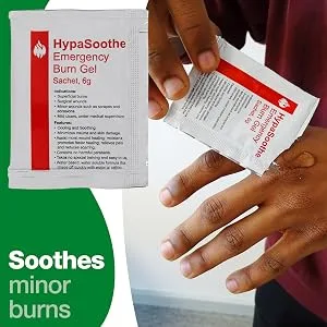 Burn Stop D8063 Burn Gel 3.5 grams BurnStop - HypaSoothe Burn Gel, 6g