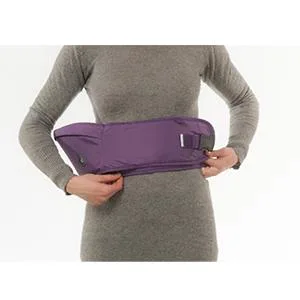 Hippychick Hipseat Baby Carrier | Lightweight Adjustable Back Supporting Waist Stool for 6-36 Months (Purple) purple Purple - product information 7