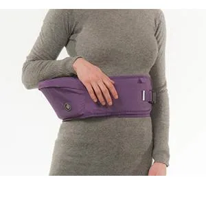 Hippychick Hipseat Baby Carrier | Lightweight Adjustable Back Supporting Waist Stool for 6-36 Months (Purple) purple Purple - product information 9