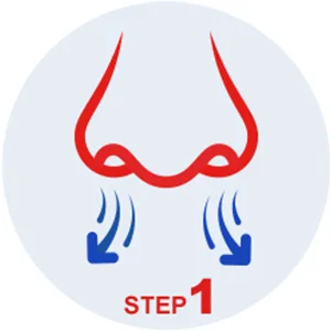 Otrivine Congestion Relief Nasal Spray 10ml - Step 1 - Blow your nose