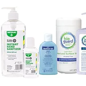 Physio Control H32024 Replacement Kit - Hand sanitizers and wipes